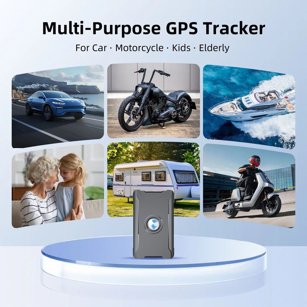 2026 Best 4G Mini GPS Tracker Car GPS Tracker Magnet Tamper Alert Mini GPS Locator With Online Tracking Software