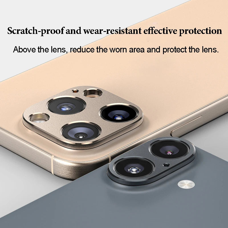 Camera Lens Protector for iPhone 16 Pro Camera Protective Film for iPhone Camera Circles for iPhone 16 Camera Protection Lens
