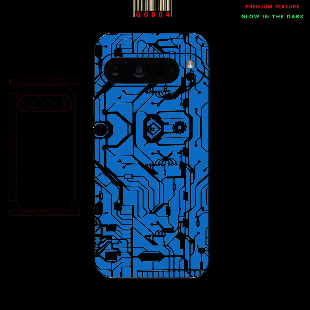 Luminous Back Skin Sticker For Googel Pixel 10 9 8 7 Pro 8A Glowing at Night For Google Pixel 9 Pro XL Back Film