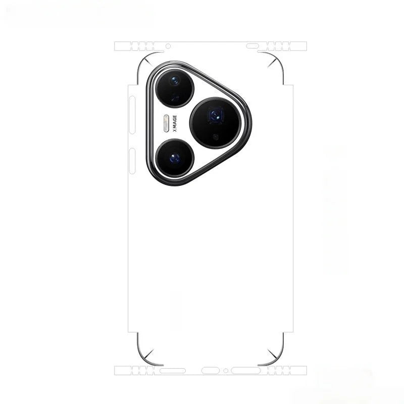 Colorful Matte Film Full Body Phone Protector Sticker For HUAWEI Pura 80 70 Ultra 70 Pro Plus 70 Back Sides Decal Wrap Skin Film