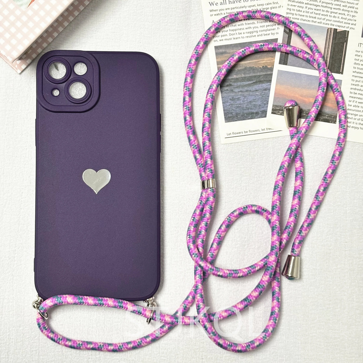 Neck Lanyard Strap Cord Chain Case For Samsung Galaxy S20 Ultra S7 S8 S9 S10 Plus Note 10 Lite Note 8 9 10 plus 20 Ultra Cover