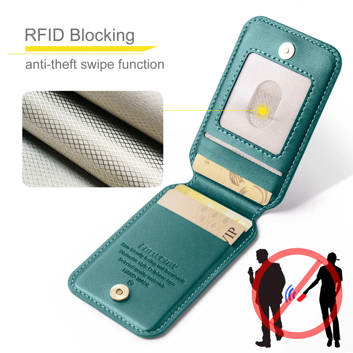 Leather Case For Samsung Galaxy A17 A37 A57 A16 A36 A56 A55 A35 A15 A25 S26 S25 S24 Ultra S23 S22 Plus Detachable Wallet Cover