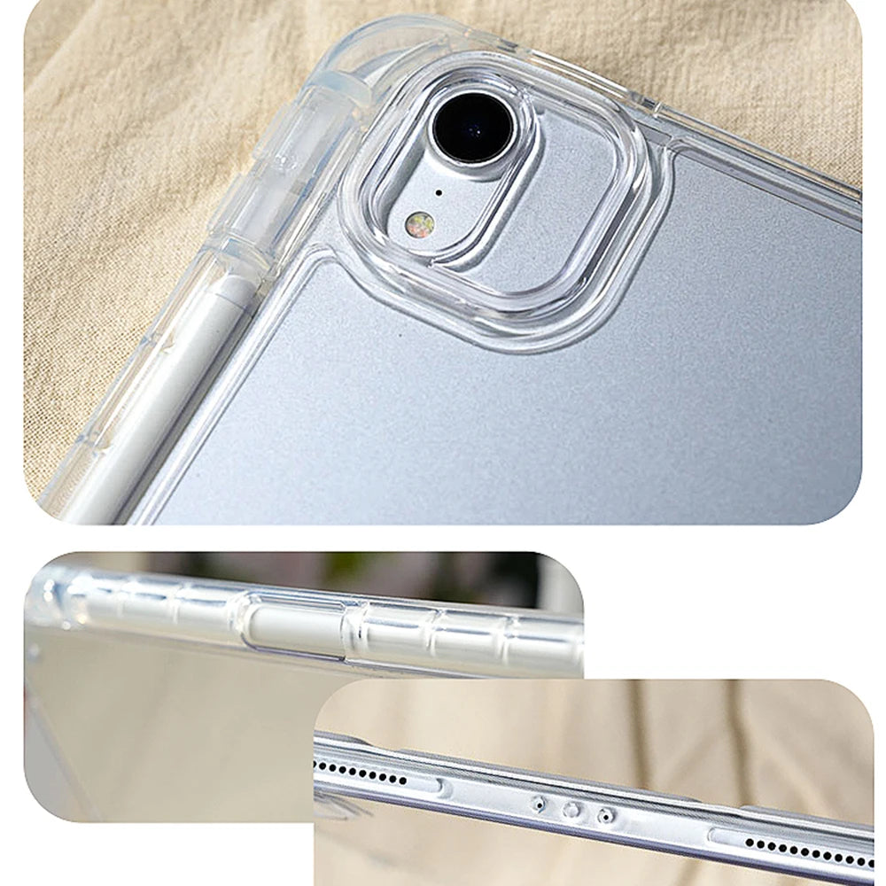 For 2025 iPad Air 11 Case iPad 10th Generation 11th A16 9th Mini6 7 13in iPad Pro11 4 5 10.9in 12.9 M2 M3 M4 M5 Holder Case