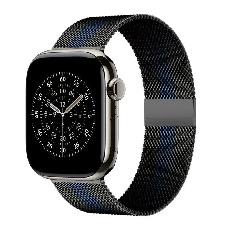 Milanese loop strap For Apple Watch band 11 46mm 44mm 40mm 41mm 42mm 45mm bracelet iwatch series 10 8 7 6 5 4 SE 9 Ultra 3 49mm