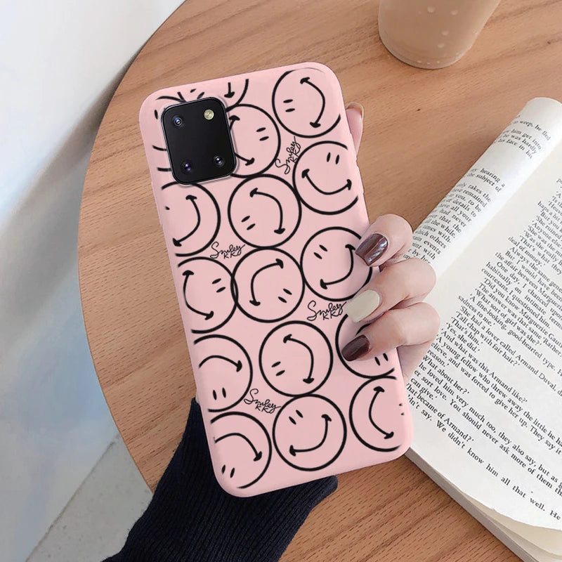 Case For Samsung Galaxy Note 10 Lite Soft Silicone TPU Back Cover Case Protective Coque For Samsung Note10 Lite Funda Capa Shell