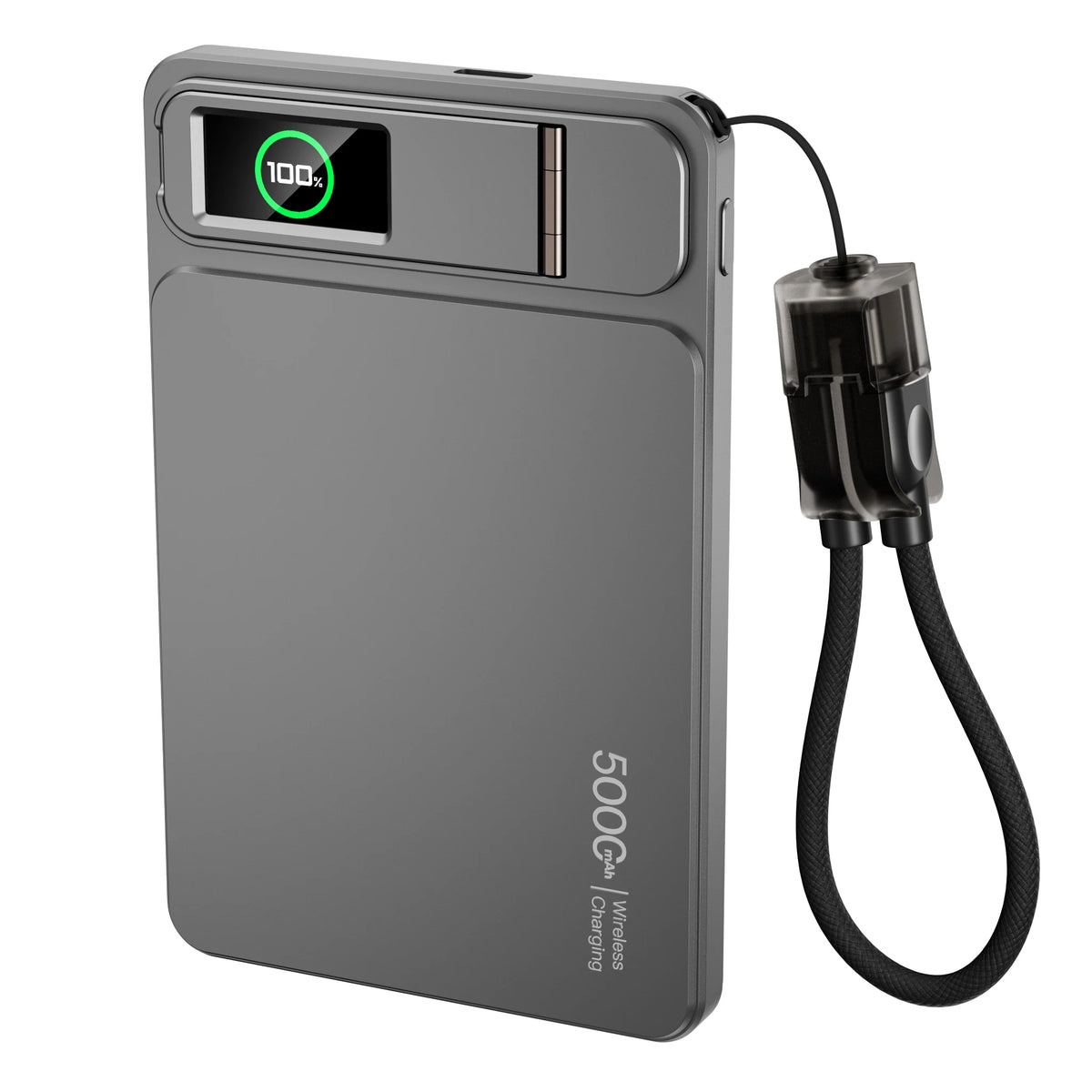 CCC 10000mAh Slim Power Bank for MagSafe Compatible Magnetic Wireless 20W Fast Charging Portable Battery for iPhone 12-17 iWatch
