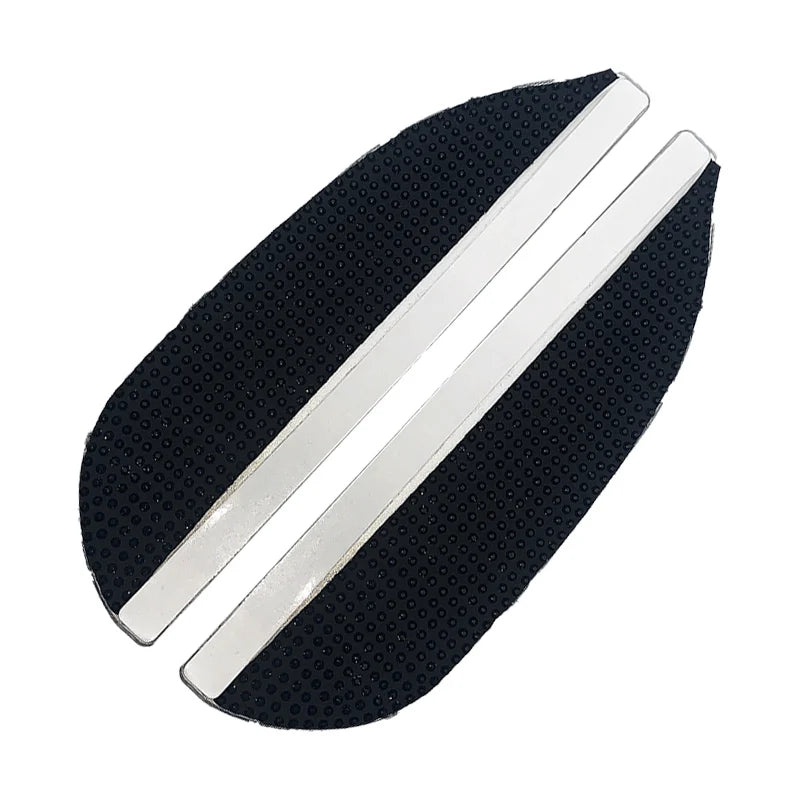 2pcs Glittering Rhinestone Car Rearview Mirror Rain Eyebrow Reversing Mirror Rainproof Artificial Diamond Rain Cover Anti