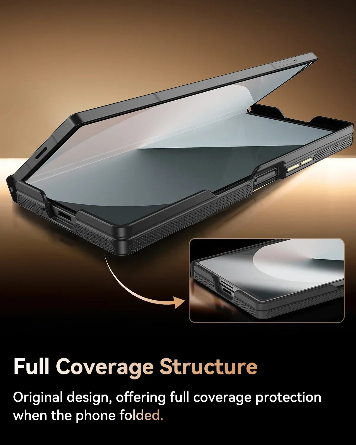 business High Quality for SamsungGalaxy Z Fold 6 5 Magnetic Wireless Charging Drop Protection Anti Scratch Hard Cover Phone Case