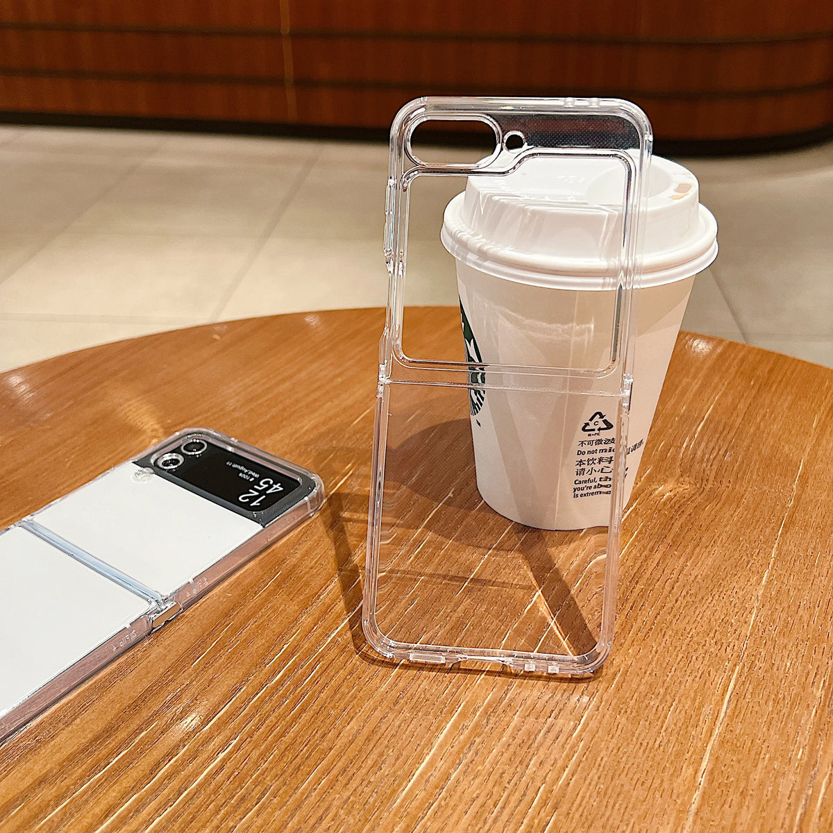 Soft TPU Clear Phone Case For Samsung Galaxy Z Flip 8 7 6 5 4 5G Folding Silicone Cover For Samsung Z Flip8 Flip6 Flip5 Flip7 FE