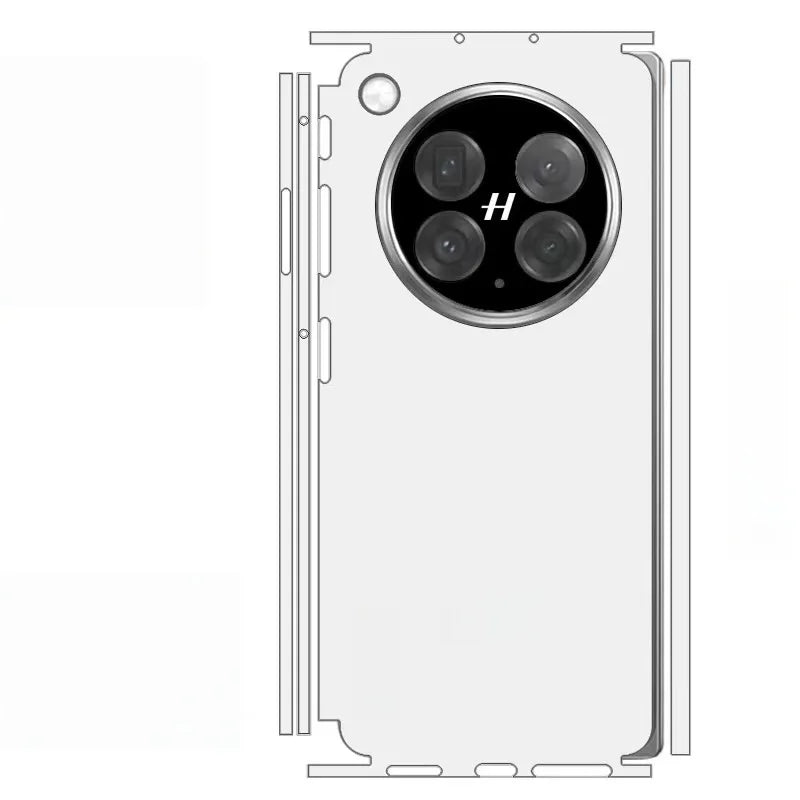 New Skin Wrap Sticker for OPPO Find N6 N5 N3 Back+Hinge+Side Full Cover Film Back Film for OPPO Find N