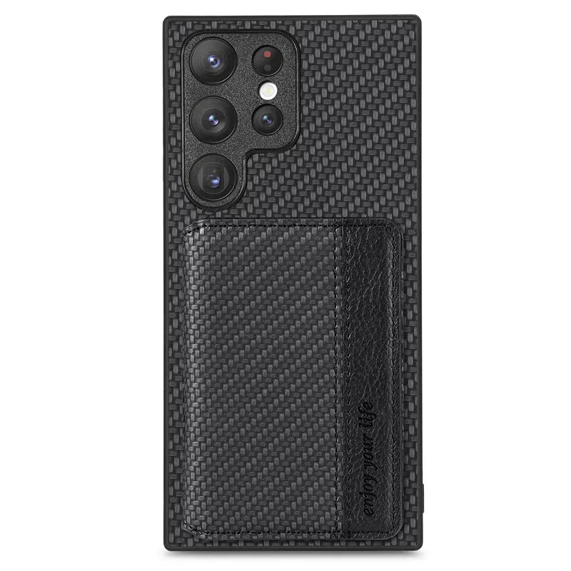 For Samsung S26 Ultra 5G Leather Wallet Back Case For Samsung Galaxy S26 S25 S24 S22 S21 Ultra Case S24 FE S25 S23 Plus Cover