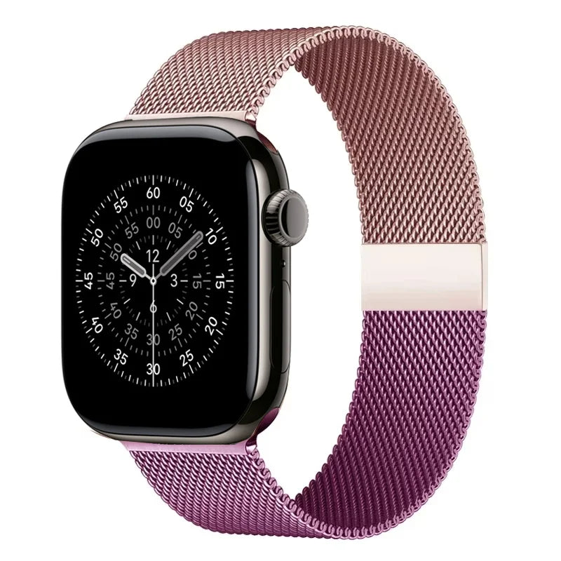Milanese loop strap For Apple Watch band 11 46mm 44mm 40mm 41mm 42mm 45mm bracelet iwatch series 10 8 7 6 5 4 SE 9 Ultra 3 49mm