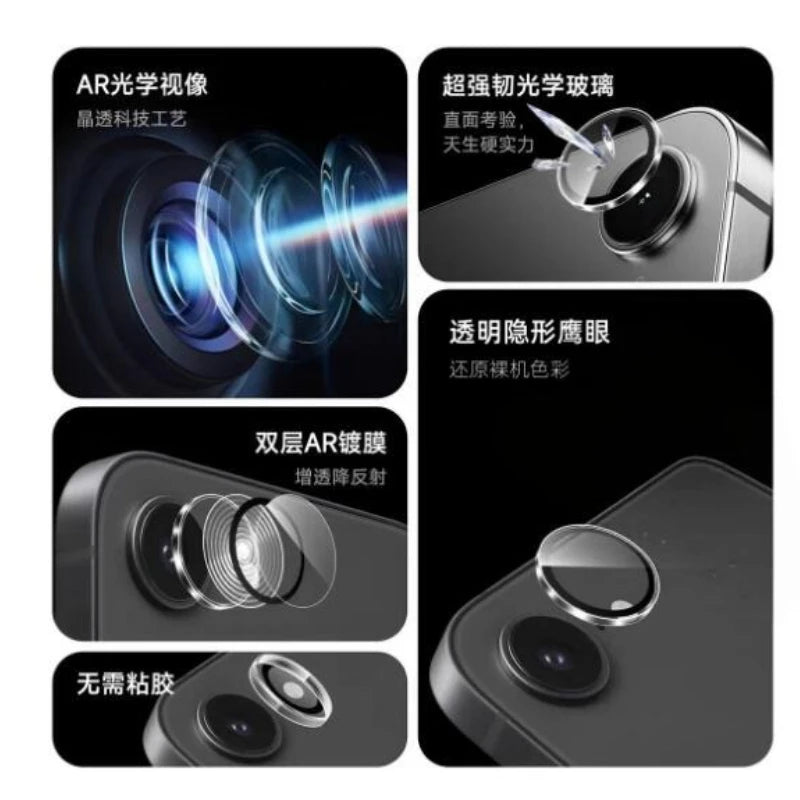 1 Set Tempered Glass Lens Film for Samsung Galaxy Z Fold8 Ultra S26 Plus S26Ultra Ring Camera Protectors Protective Film Cover