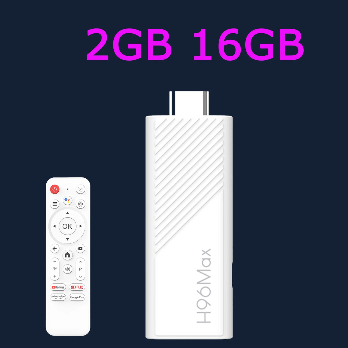 H96 MAX Allwinner H313 Quad Core Android TV Stick 4K HDR Wifi6 BT Voice Assistant Remote Control Media Player Smart TV Box