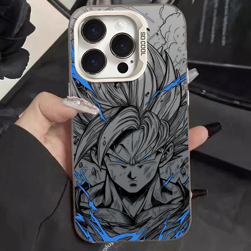 Anime D-Dragon Ball Goku Vegeta Case for IPhone 17 16 15 14 13 12 11 Pro Max Plus 17 Air 16E X XR XS Max Shockproof Back Cover