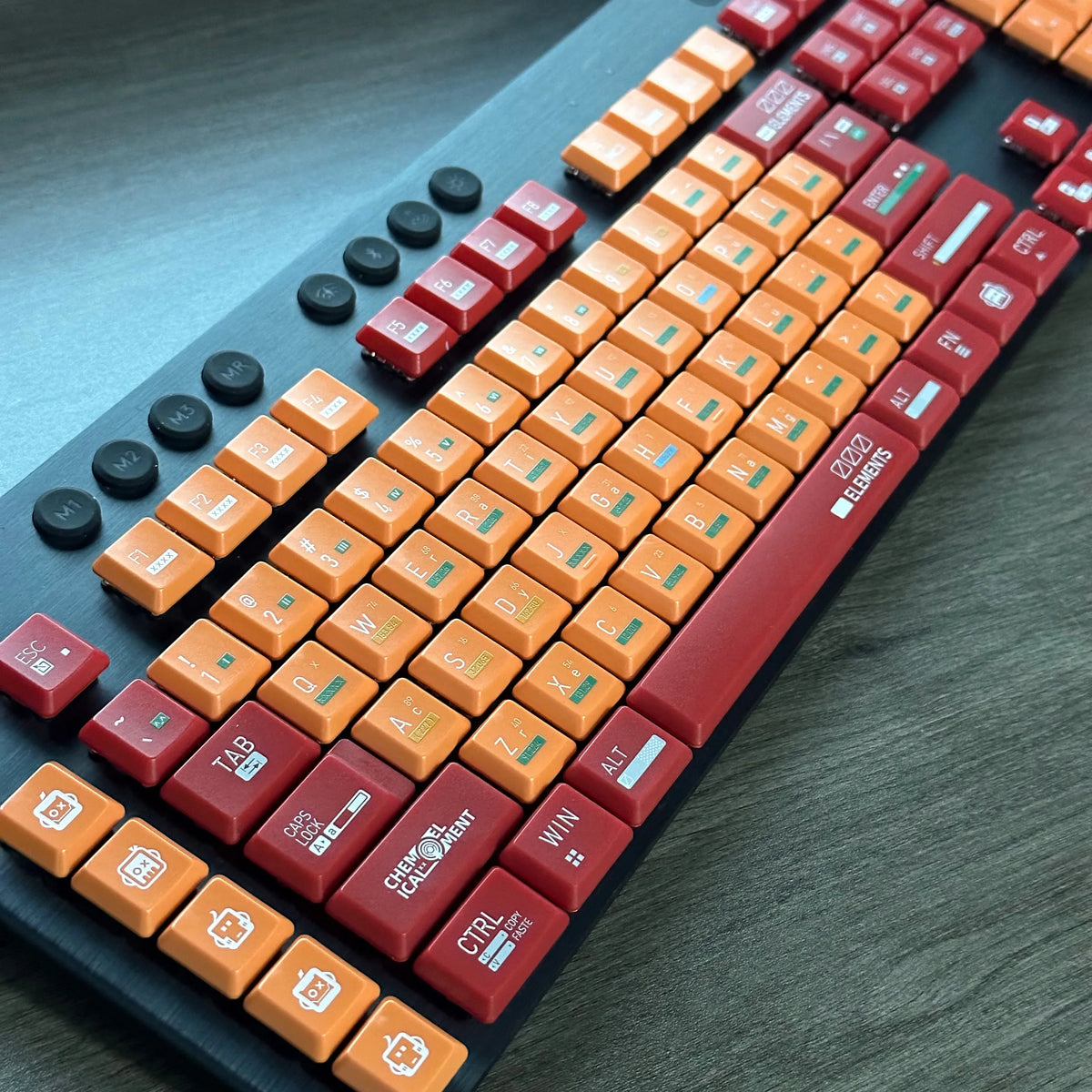 Dazzling Upgrade! G915 Dual-color Keycaps, PBT DIY Keycaps for Logitech G813/G815/G913/G915 TKL RGB Mechanical Gaming Keyboards
