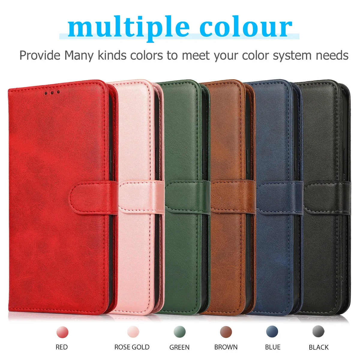 2 IN 1 Detachable Leather Card Slot Magnetic Wallet Case For Samsung Galaxy A54 A15 S23 S24 S25 Ultra S22 S21 FE A16 A55 Cover