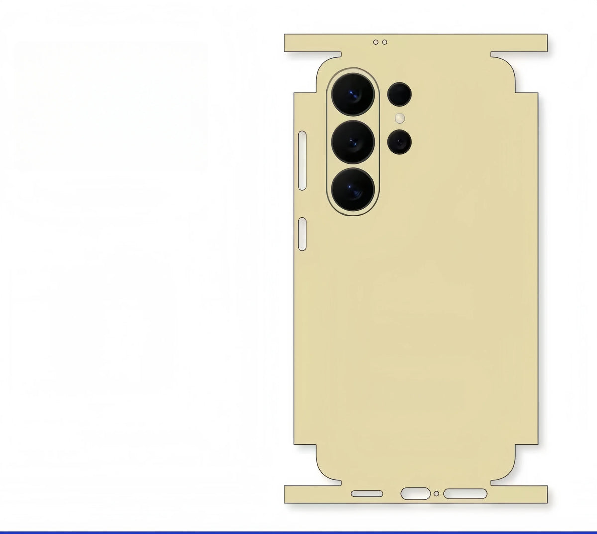 Color Decal Skin for Samsung Galaxy S26 S25Ultra Plus S23 S24Ultra Back Screen Protector Cover Wrap Stones Sticker