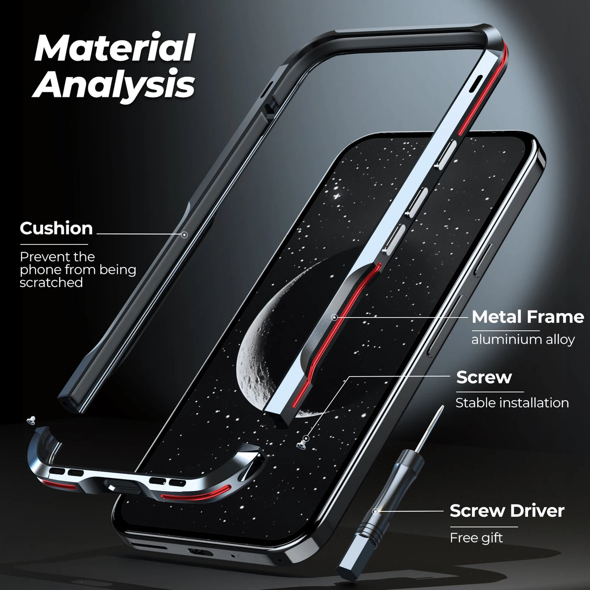 Luxury Aluminum Metal Bumper Phone Case for Google Pixel 10 9 Pro XL 8 Pro Hard Frame Heat Dissipation Shockproof Protect Cover