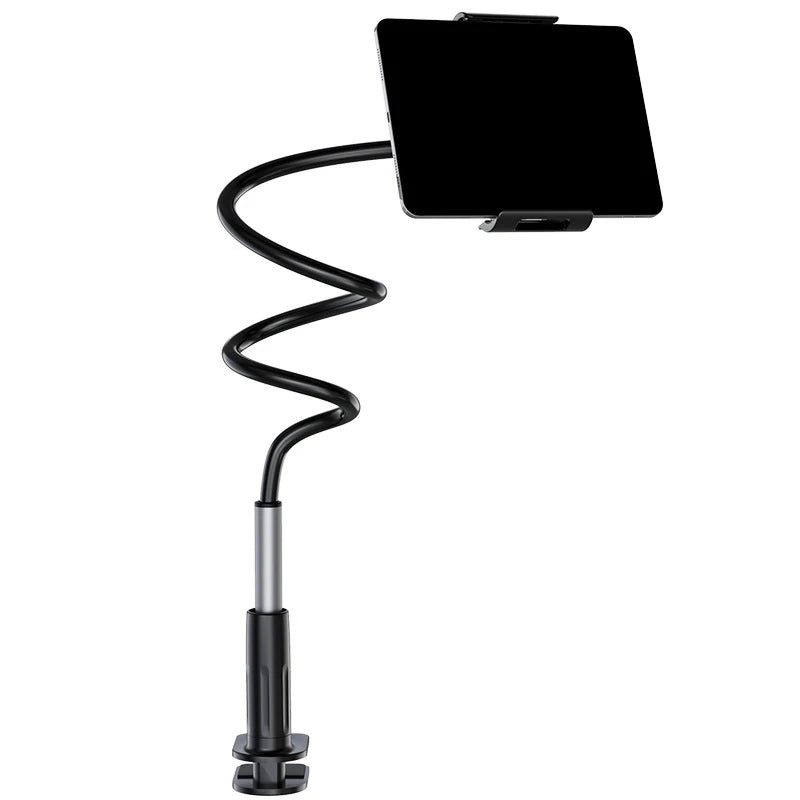 Flexible Gooseneck Phone Tablet Holder, Bed Desk Clamp for TV/Movies, Live Stream, Photo, Compatible with iPhone iPad Samsung