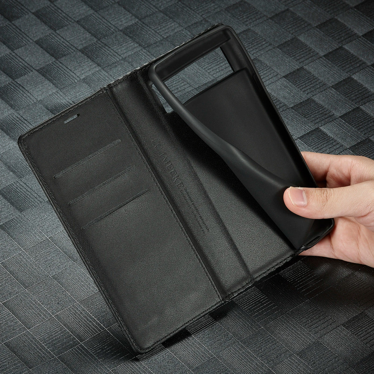Carbon Fiber Leather Case for Google Pixel 10 9 Pro XL 10A 9A 8 7 6 Pro 7A 10Pro 9Pro Business Flip Cover Card Slot Phone Wallet