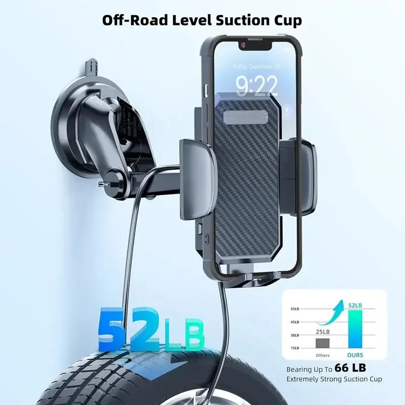 NEW Universal Sucker Car Phone Holder 360° Windshield Car Dashboard Mobile Cellphone Support Bracket for iPhone Samsung Xiaomi