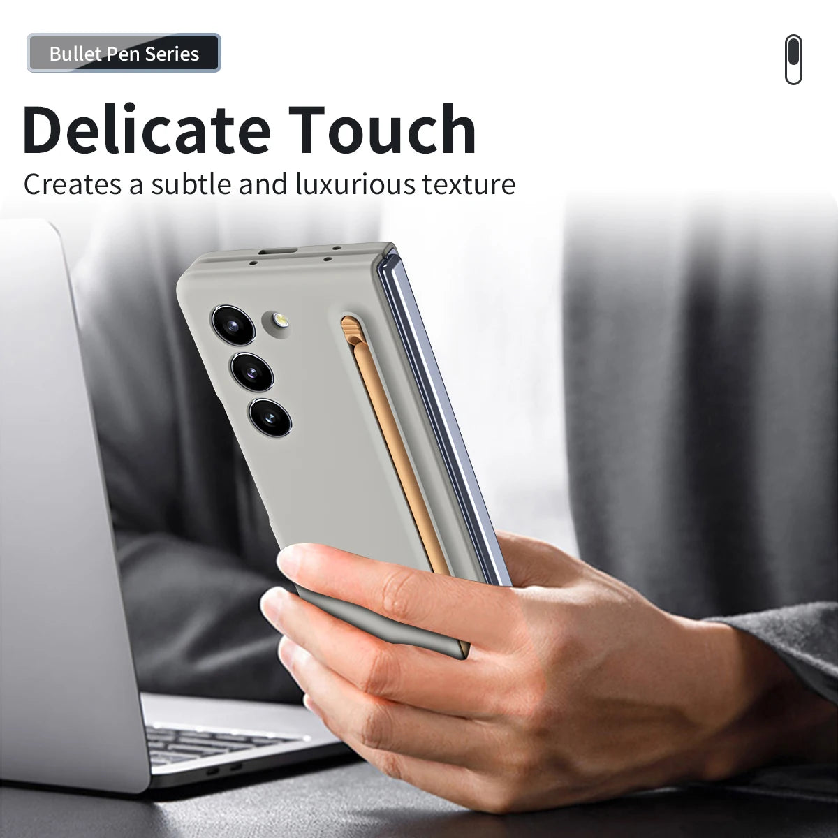 Skin Feel Purity Casing Samsung Z Fold6 Fold5 Fold4 Fold3 Candy Color Hard PC for Samsung Galaxy Z Fold 5 Protection Case
