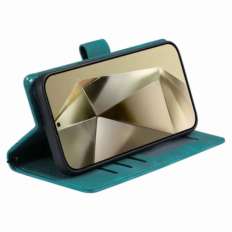 S26 S25 S24 S23 S22 S21 S20 Ultra S10 S9 S8 Plus FE Case For Samsung Galaxy Note 20 10 9 8 Leather Wallet Phone Cover