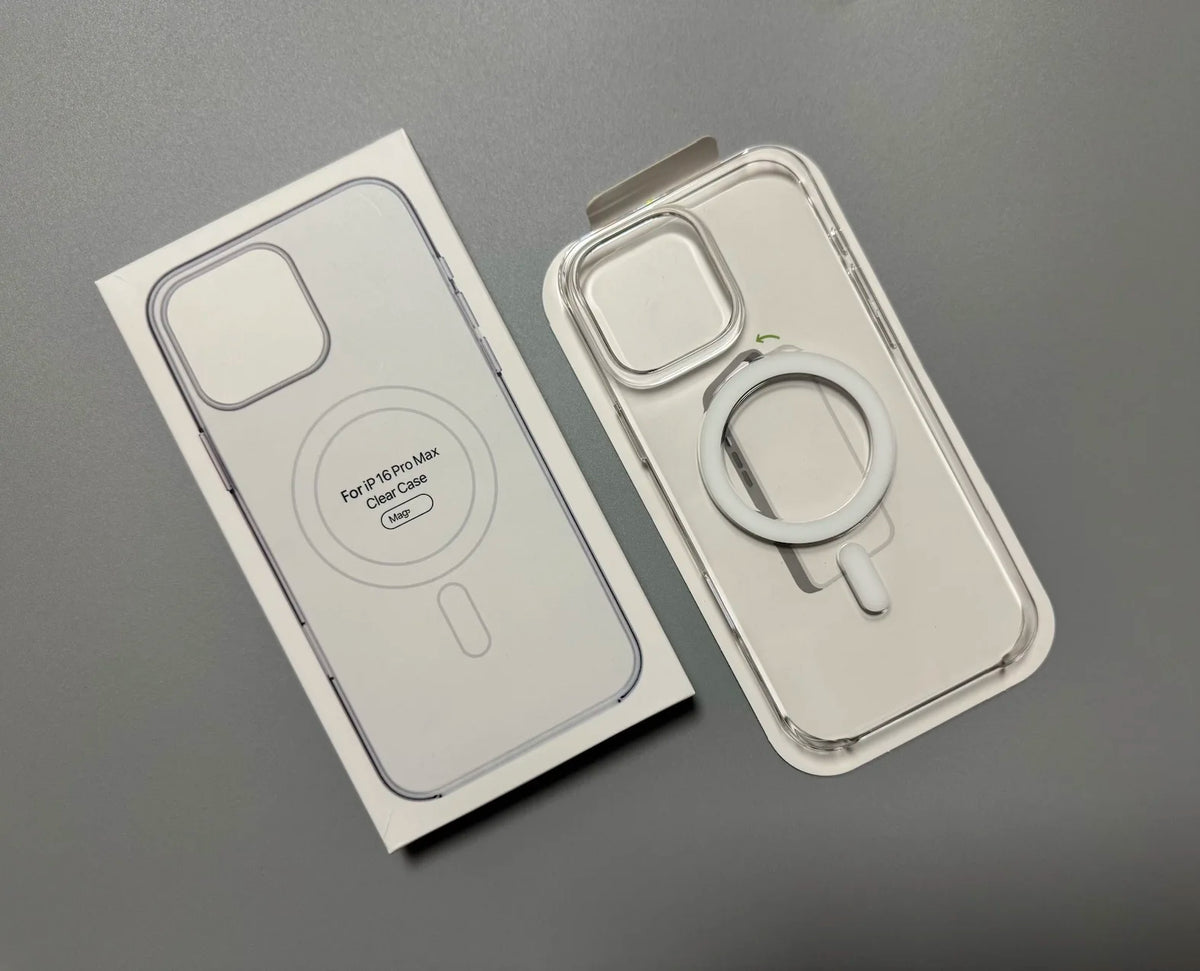 Original Animation Magnetic Transparent Case For iPhone 17 Air 16 15 14 13 12 Pro Max Cases For Magsafe Wireless Charge Cover