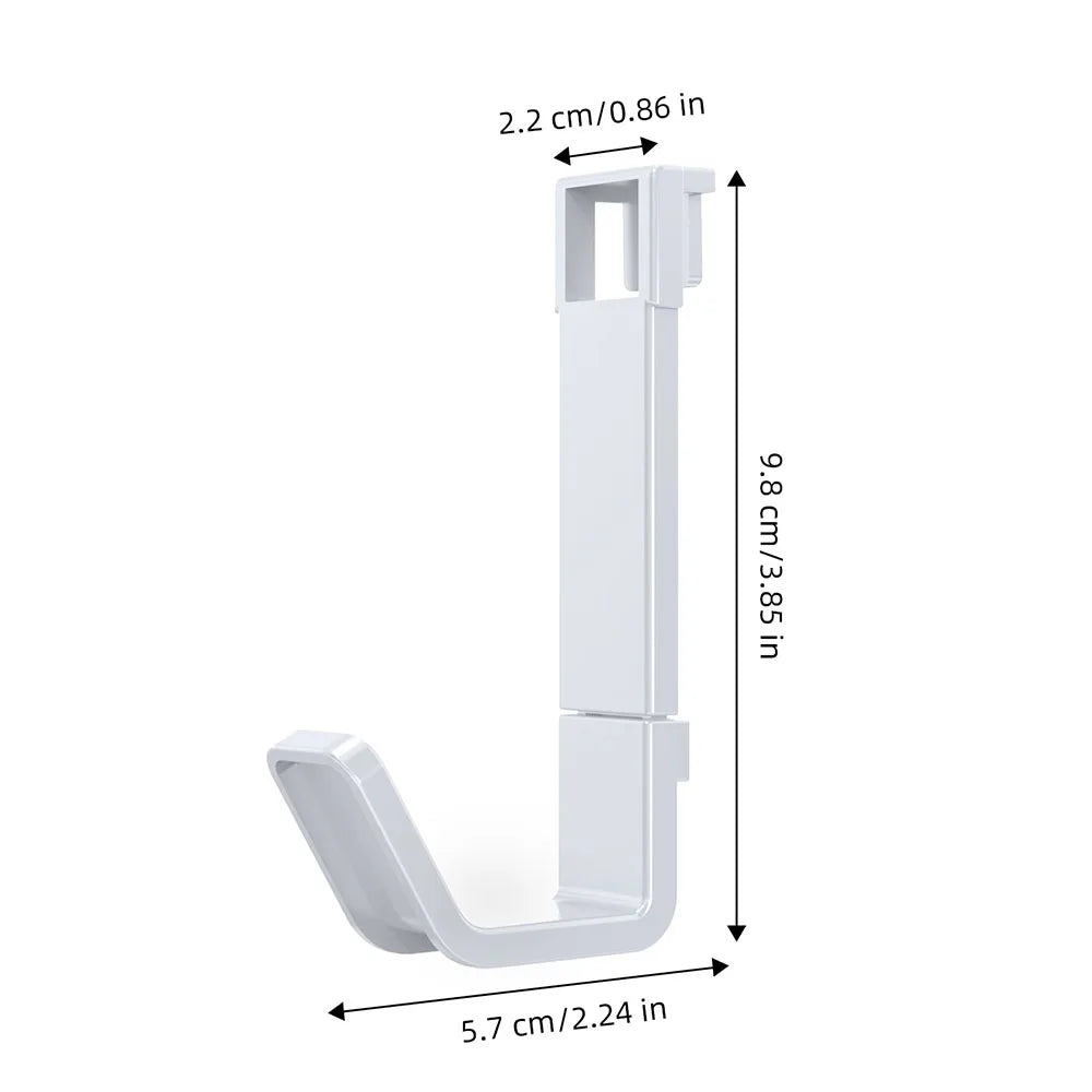 2 Pack Game Controller Holder for PS5/PS5 Slim/PS5 Pro Headset Display Hook PS VR2 Gamepad Rack for Playstation 5 Hanger Stand