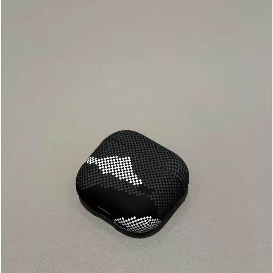 Carbon Fibre Pattern Earphone Case Cover for AirPods 1 2 3 4 Pro 2 Pro 3 Wireless Bluetooth Headset Protective Cover