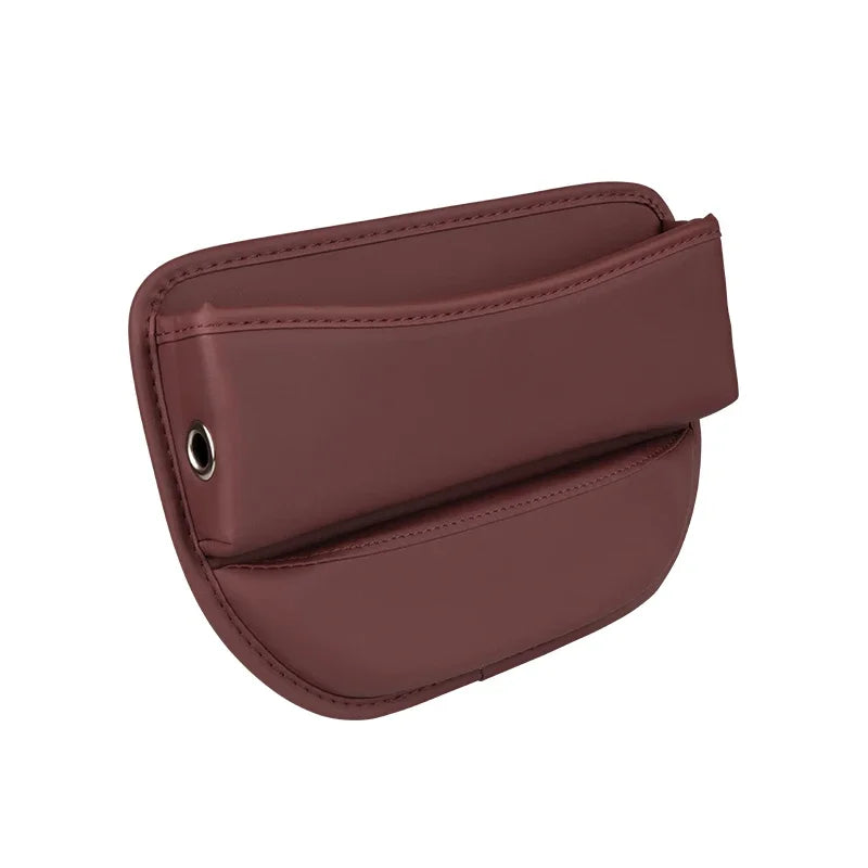 1pcs Universal Leather Car Seat Gap Organizer Multifunction Console Crevice Filler Side Storage Box Car Interior Storage Pocket