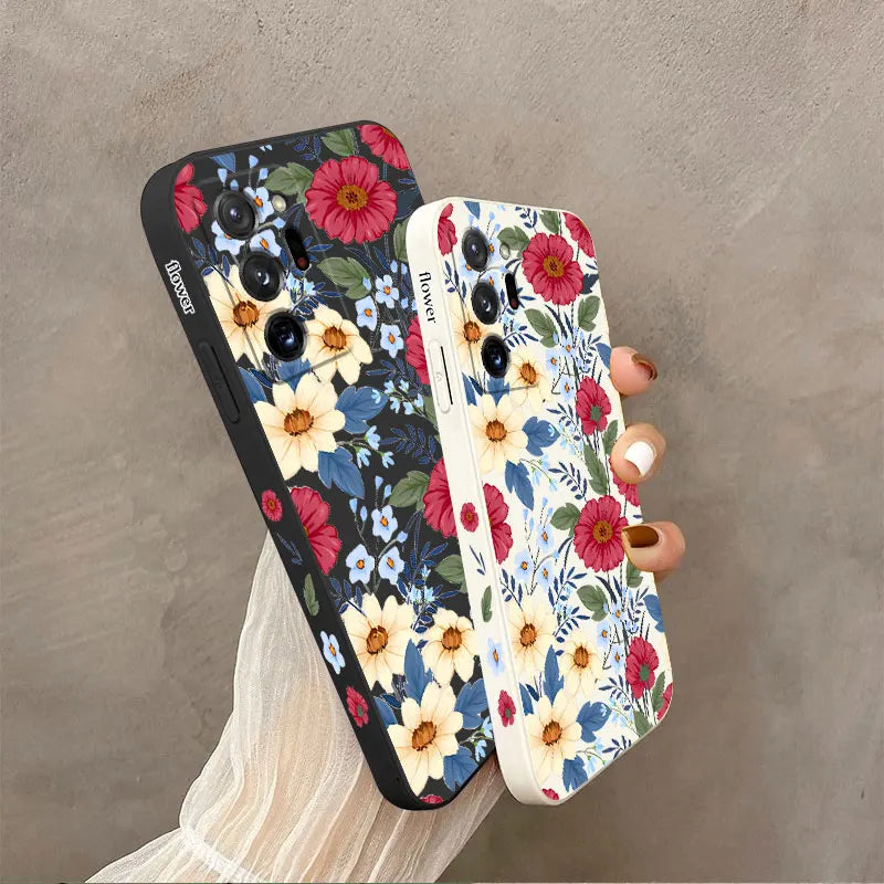 Spring color Silicone Phone Case For Samsung Galaxy Note 20Ultra 20 10 10Plus 10Lite 9 8 M52 M42 M33 M32 M40S M51 M14 M31 Cover