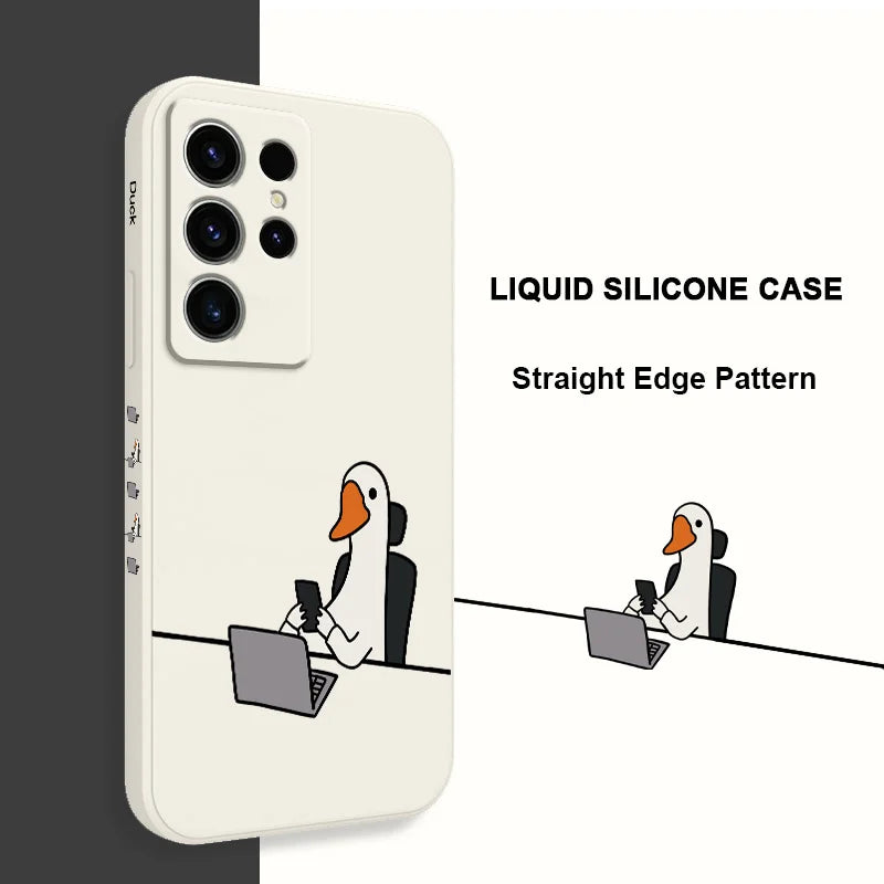 Work Hard Phone Case For Samsung Galaxy S25 S24 S23 S22 S21 S20 S10 S10E Ultra Plus FE Note 20 Ultra Plus Cover