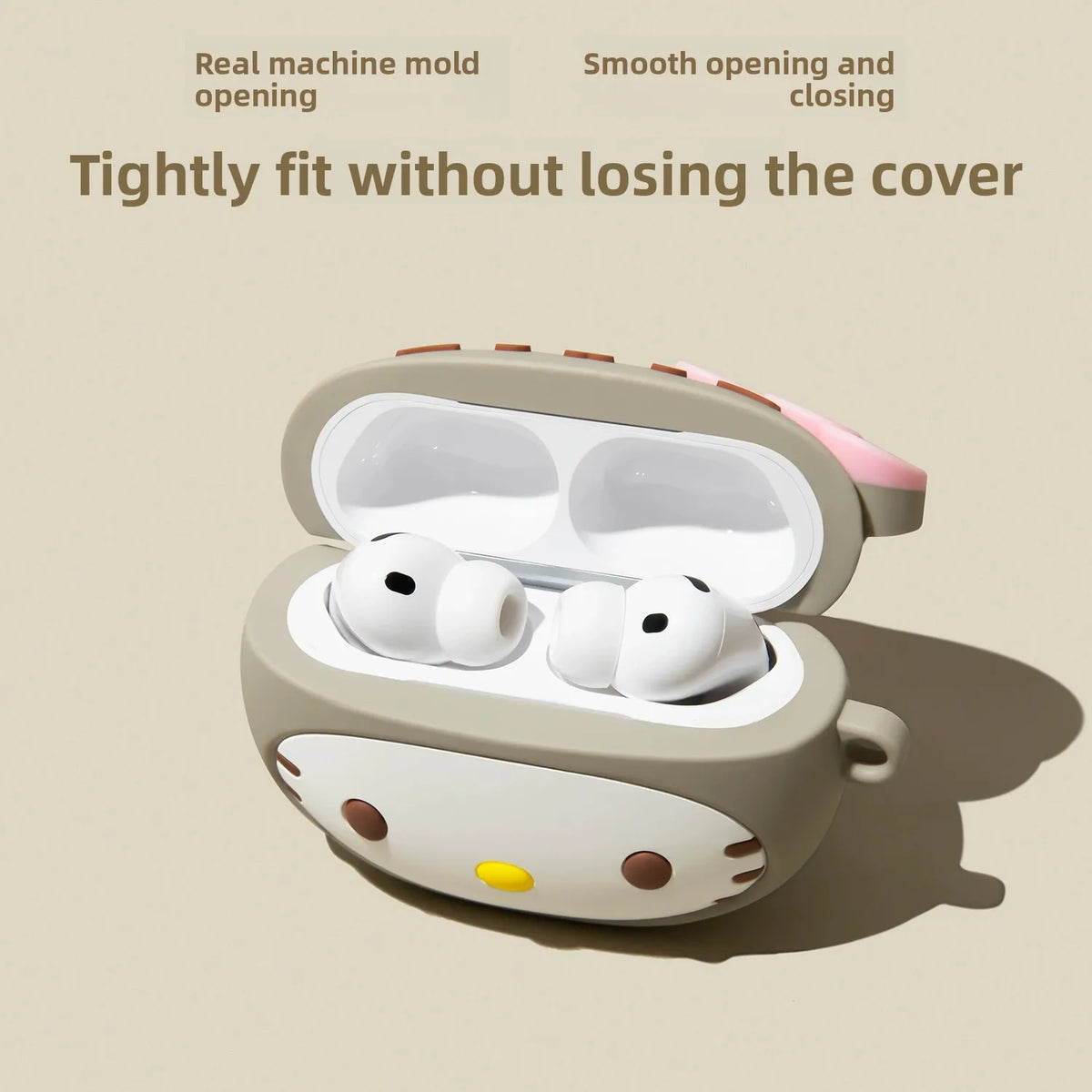 Cute Cartoon Case for AirPods 5 Pro3 Soft Shell Wireless Earphone for AirPods 4 Pro2 Case Earphone Accessories Protective Cover