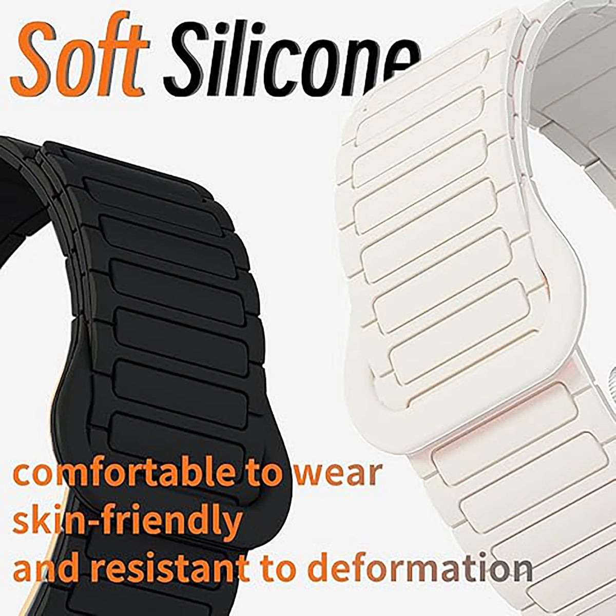 Magnetic Strap for Samsung Galaxy Fit 3 Sport Silicone Watch Band for Samsung Galaxy Fit3 Accessories Metal Men Women Bracelet