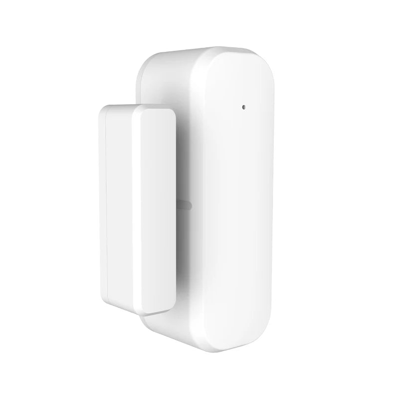 Tuya Door and Window Magnetic Smart Sensor with Zigbee and Wi-Fi connectivity, compatible with Alexa and Google Home