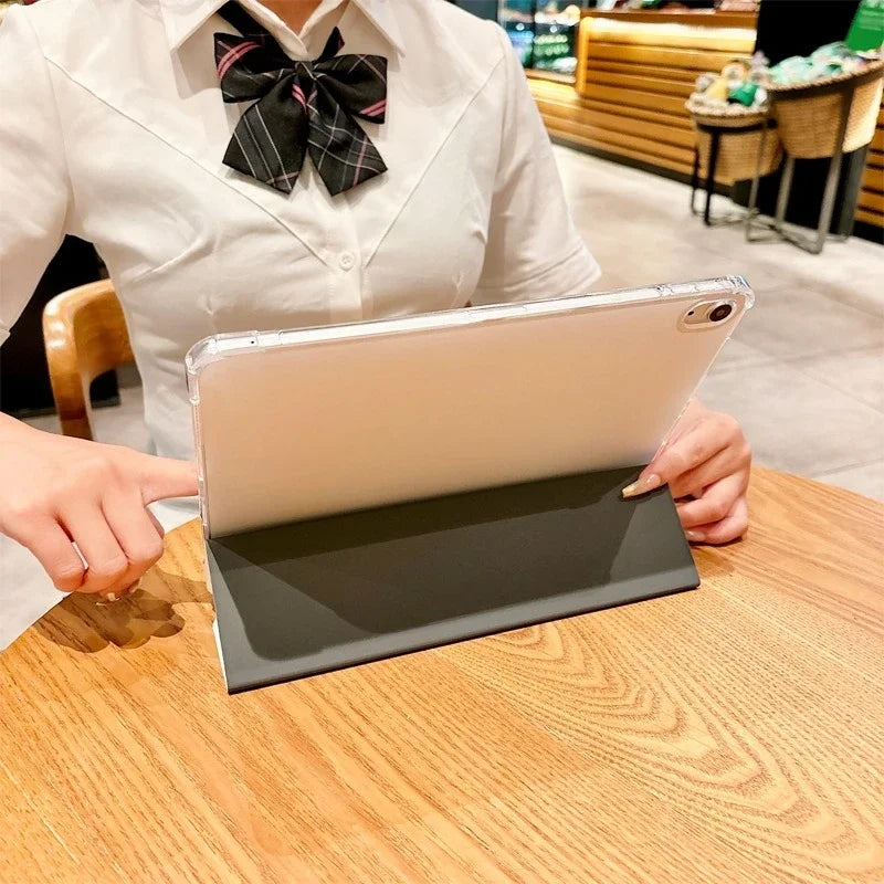 Pure&noble/elegant&fragrant Lily PAD CASE For iPad pro 10/11/2020/6th/7th /8th /Air 3rd/Air 4th/9th gen/Air 5th Gen 2022/Air 11