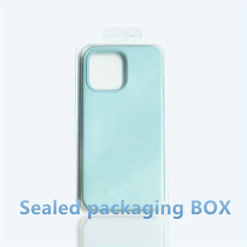 Shockproof SiliconeCase for iPhone11 12 13 mini softshell Anti-Scratch Anti-DropWashableratio/16colors tochoose from/withBox
