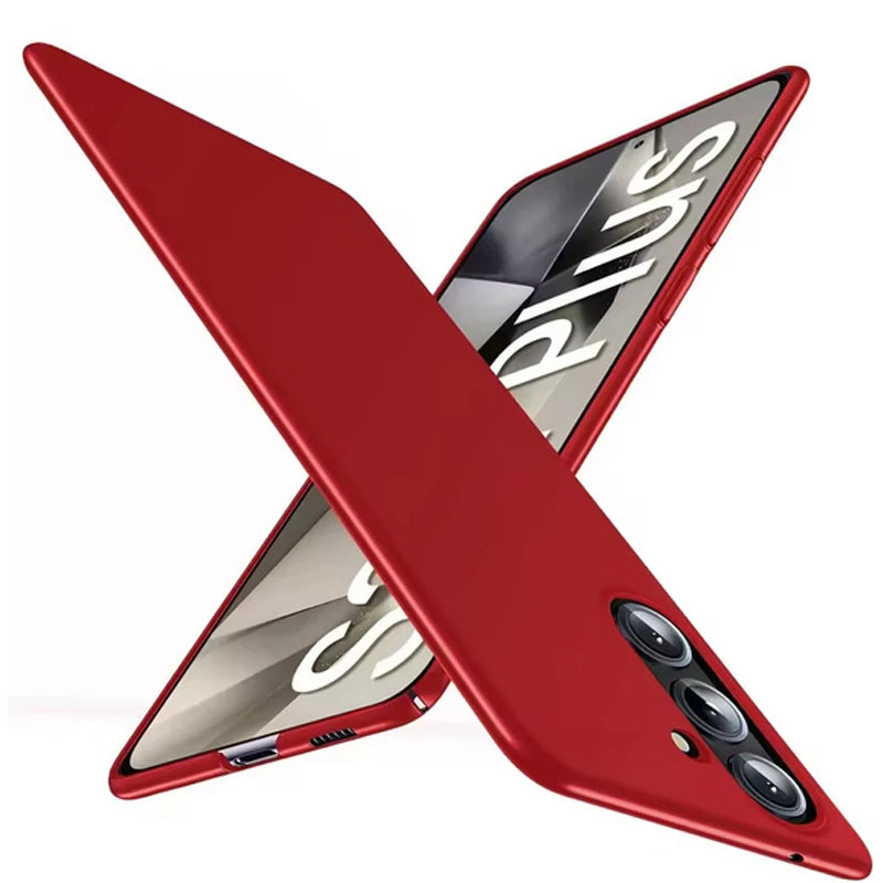 Ultra Thin Matte Hard PC Case For Samsung Galaxy S26 Ultra S25FE S24 S23 S22 S21 S20 Note 20 Ultra Plain Slim Back Cover Coque
