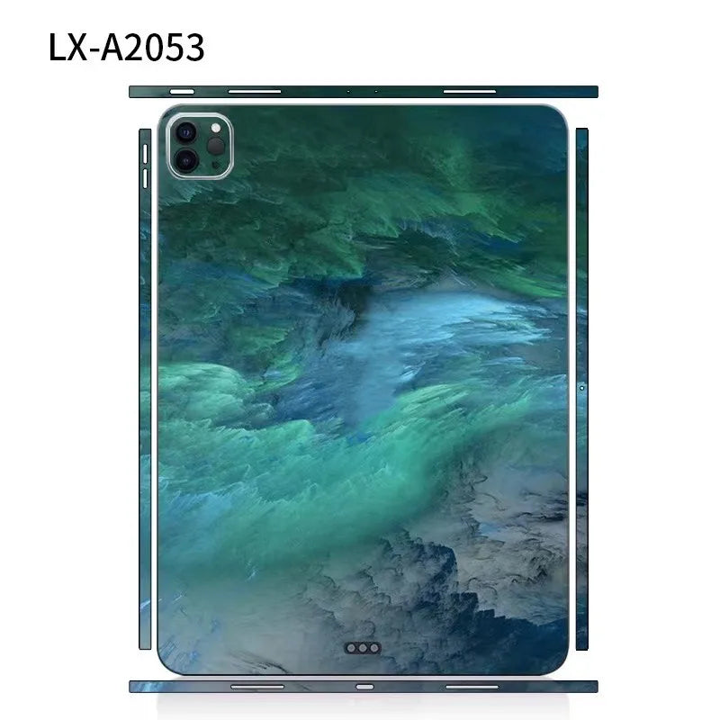 Tablet Sticker For 2025/2024 iPad Pro Air M4/M3 11/13 inch Colourful Skin Anti-scratch Sticker Tablet Bezel Section Sticker