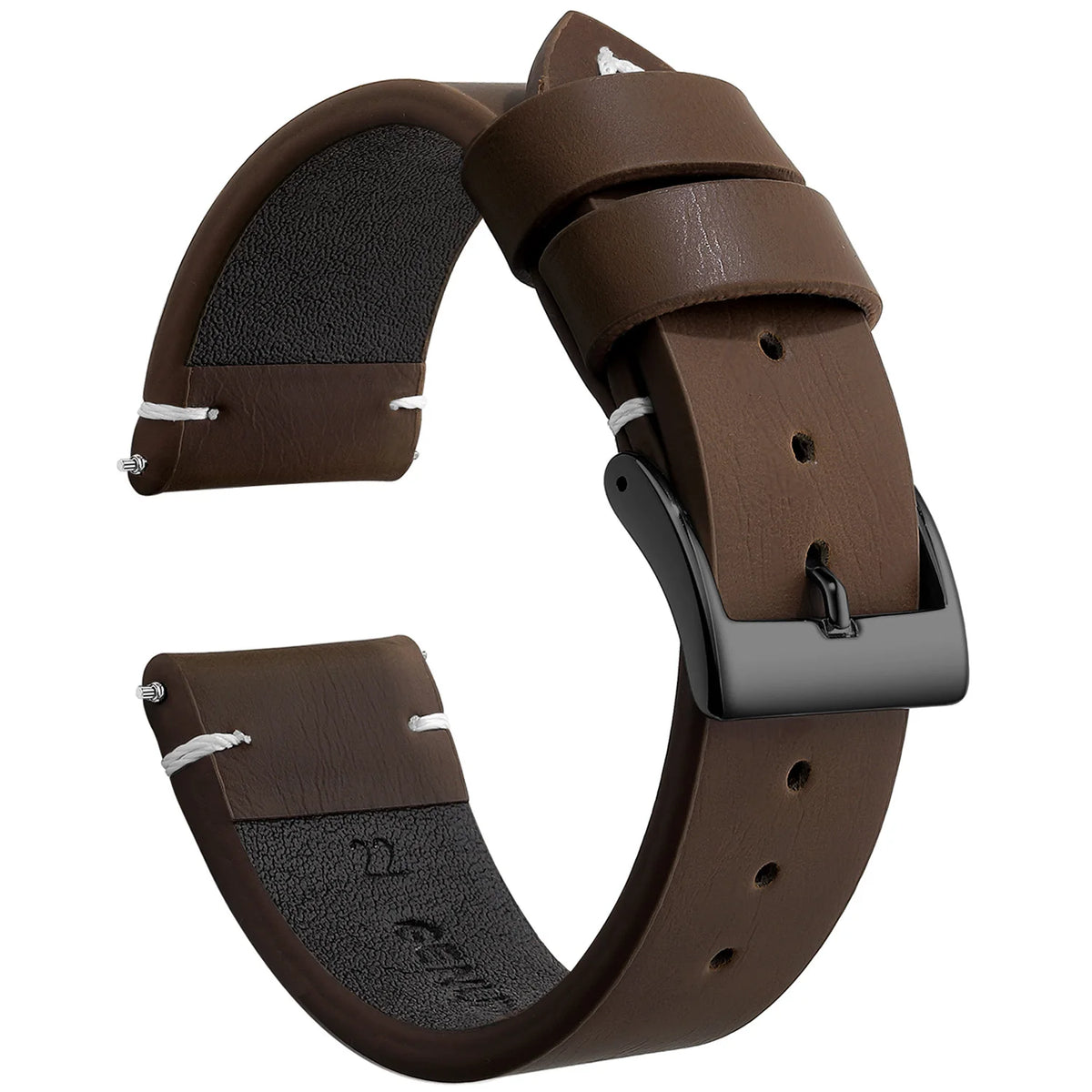 Leather Watch Band Strap Sport Vintage Leather Men Women Watchband Stainless Steel Buckle Watch Accessories 18mm 20mm 22mm