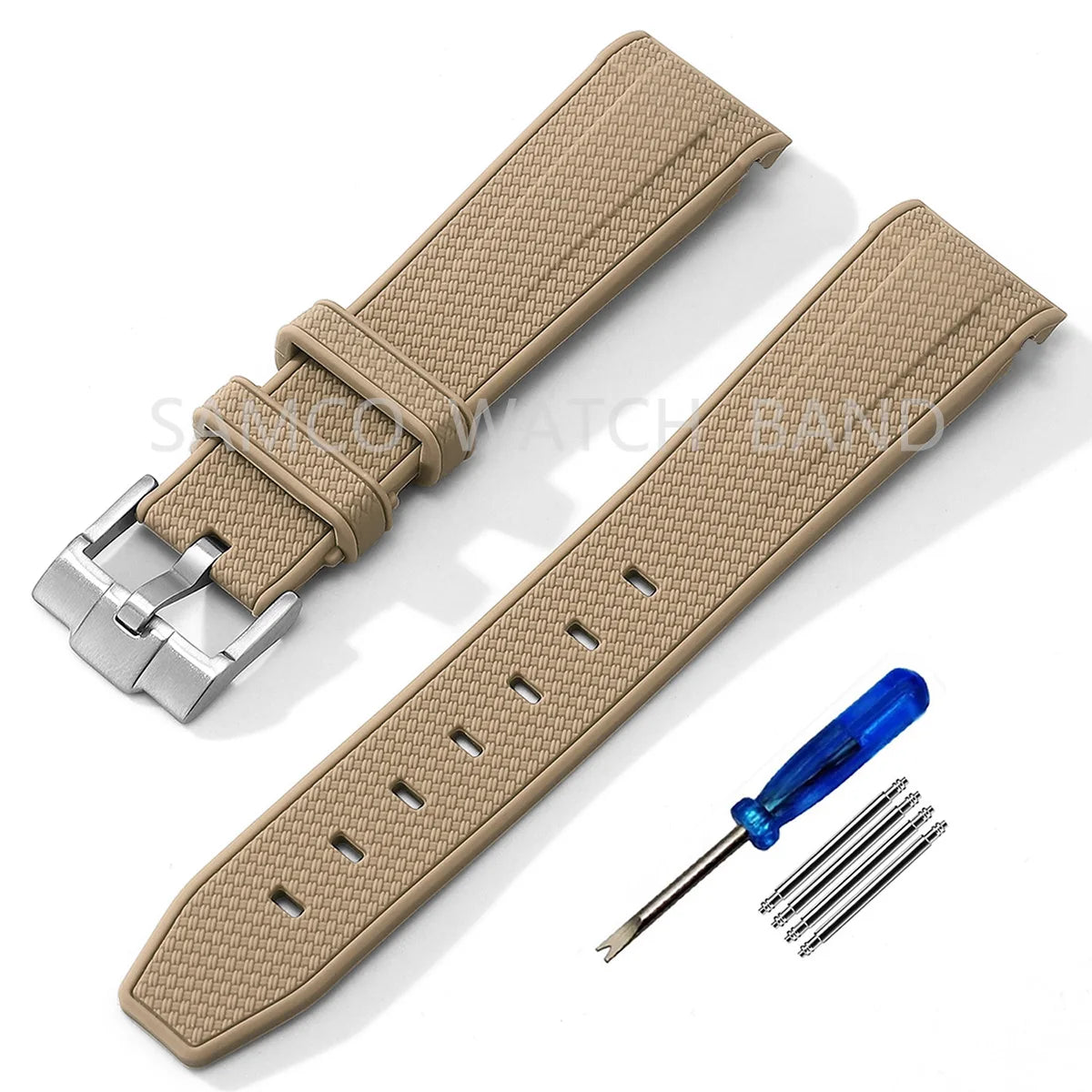 Silicone Strap for MoonSwatch Watch 20mm Rubber Replacement Band for Omega X Swatch Speedmaster Watch Bands