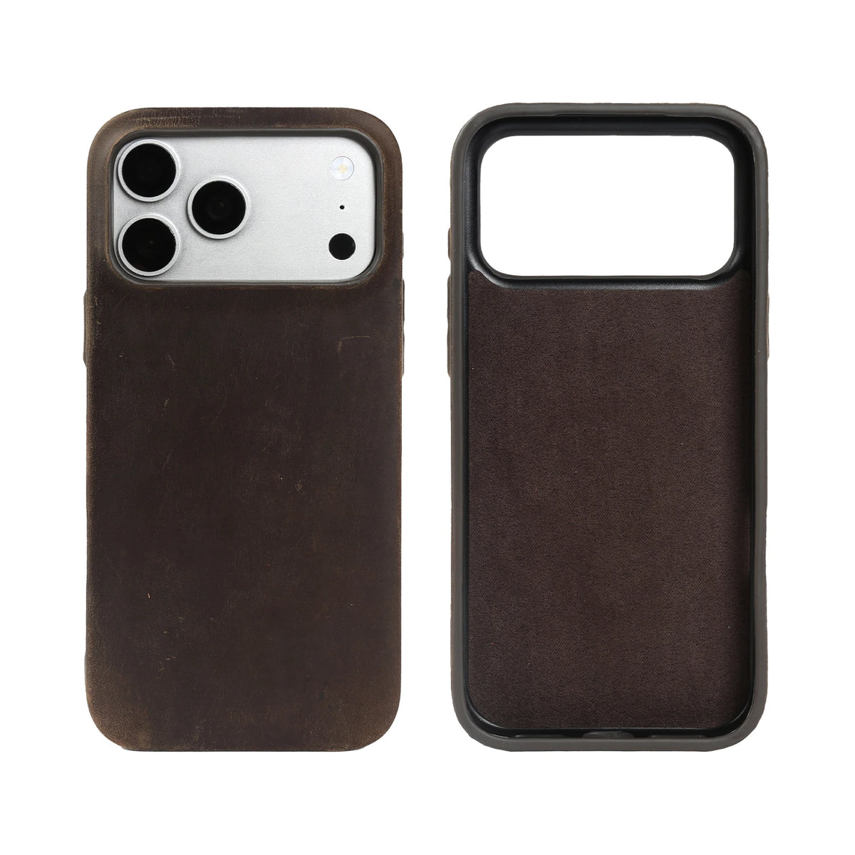 Crazy Horse Pattern Genuine Leather Case For iphone 17 Pro Max Air 16e 16 15 14 Plus 13 12 Mini 11 XR XS Max 7 8 Back Cover Case