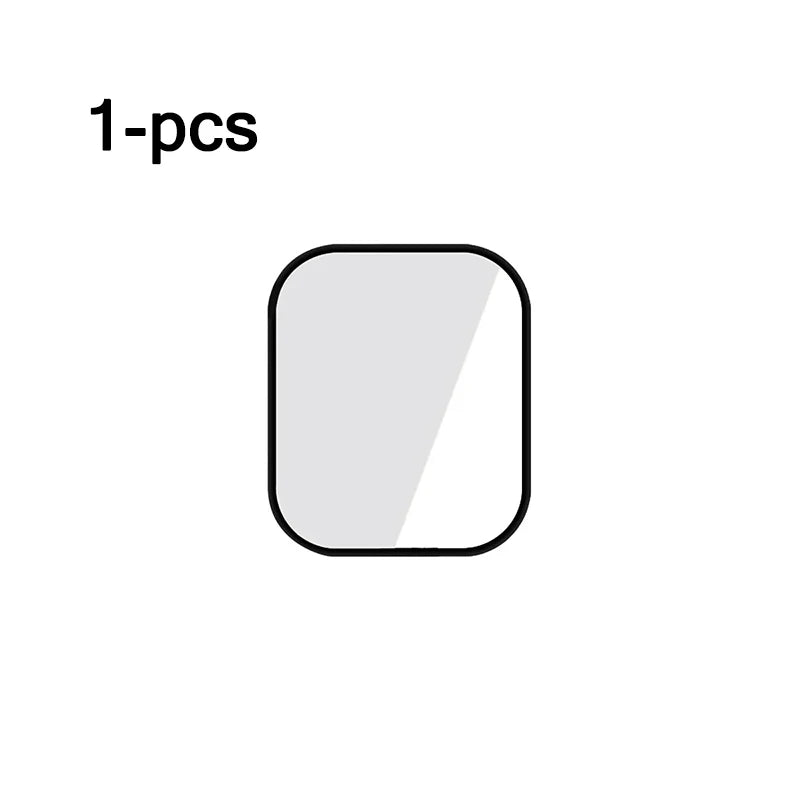 1-5Pcs Full Screen Coverage For Apple Watch 9 8 7 6 5 38MM 40MM 42MM 44MM 41MM 45MM Screen Protector For IWatch Ultra 1 2 3 49MM