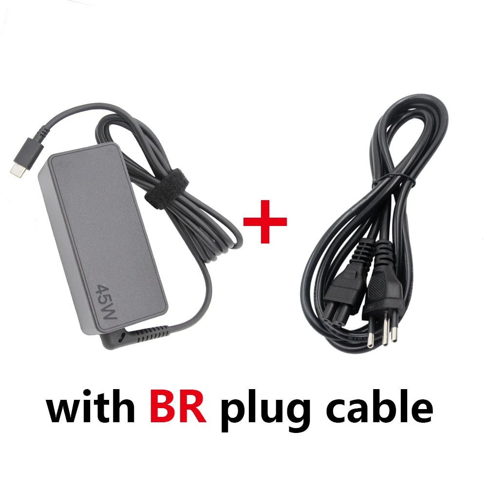 20V 2.25A 45W Type USB C For Lenovo AC Laptop Charger Chromebook C330 00HM666 Series ThinkPad T480 Yoga 720S-13IKB 720S-13ARR