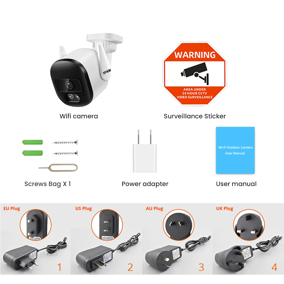 2K 3MP WIFI Camera Outdoor IP66 Surveillance Security Protection Video IP Camera Wireless AI Human Detect ICSee CCTV Bullet Cam