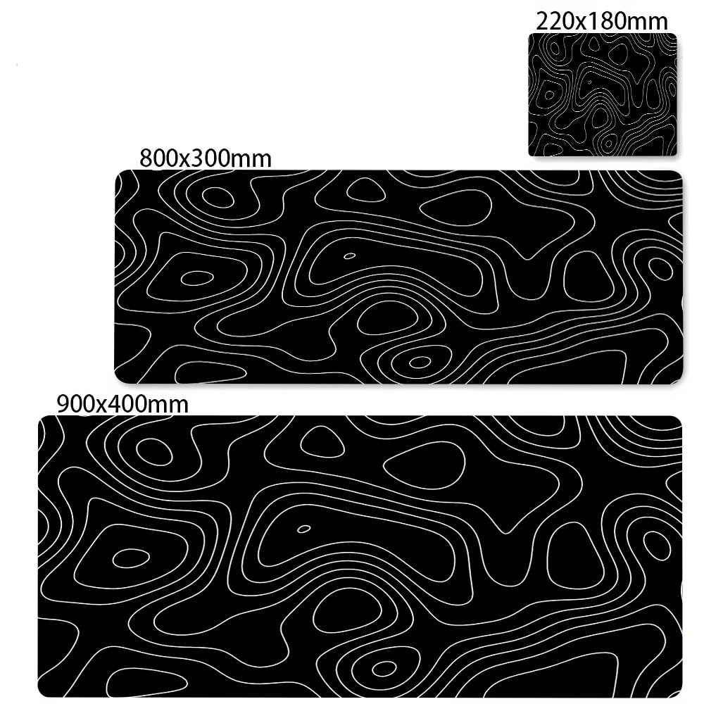 Strata Liquid Desk Mat Large Gaming Mouse Pad Non-Slip Rubber Game XXL Mouse Mat Computer Keyboard Mats Pad Big Mousepad 900x400