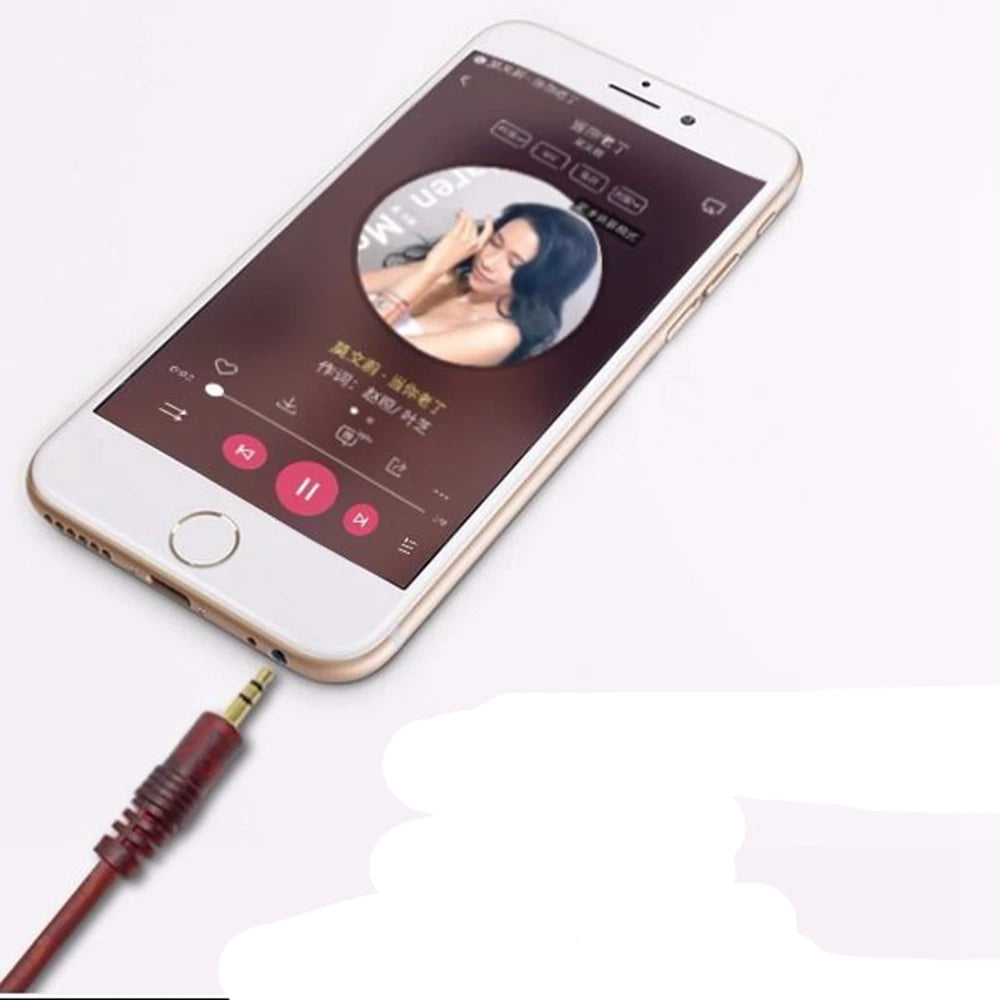 1 pcs 6.5 to 3.5 Jack Aux Cable Adapter for Speaker Guitar Amplifier TRS Audio Cable Jack 3.5mm to 6.5mm Audio Cable Auxiliar