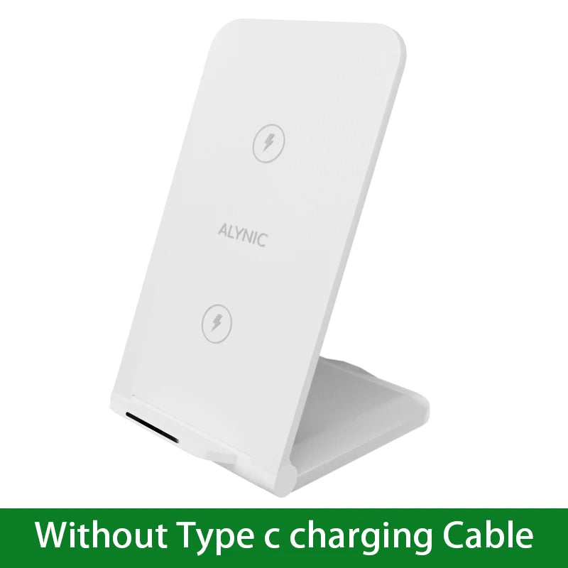 Wireless Charger Station For iPhone 15 14 13 12 11 Pro Max 11 Phone Stand Fast Charging Charger for Samsung Xiaomi Foldable